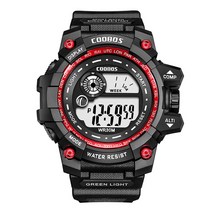 군인시계 군인 우레탄 밴드 시계 입대 필수품 훈련소준비물 coobos new men led 디지털 luminous fashion sport 방수 for man date 육군