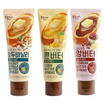 복음자리 튜브잼 스프레드 (앙버터 + 콘버터 + 호두바닐라) 3종세트