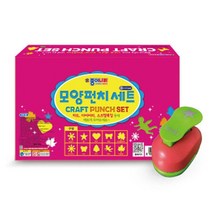 종이나라 모양펀치세트 중 10개입 1P 다꾸 꾸미기 _ 202309EA, 본상품선택