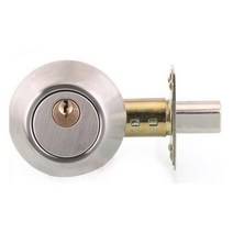 철물점 터닝 도어 손잡이 스테인레스 스틸 라운드 핸들 입구 내부 통로 잠금 키, 은