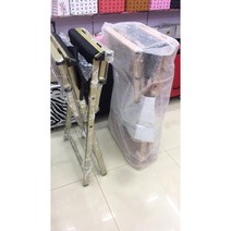 촬영장 간이의자 알루미늄 메이크업의자 촬영소품 디렉터체어, 골드