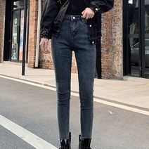 다이렉트유통 GH35_RD_Z11 웨이브 슬림 여성 청바지