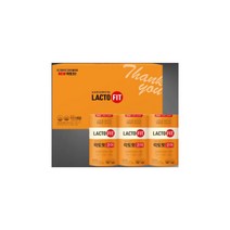 락토핏생유산균 코어 선물세트(60포) 3통+쇼핑백