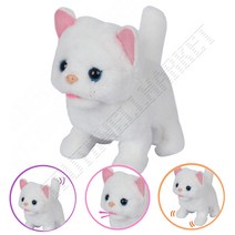 움직이는 아기 고양이 인형 여아 언어발달 사회성 초딩 교구 산타 4세