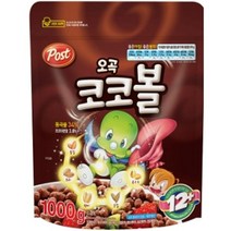 동서식품 포스트 오곡 코코볼 1kg 콘프레이크 시리얼 간단한 아침 메뉴 자취생필수품, 1개