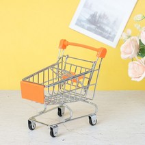 장바구니카트 미니 쇼핑 카트 1 개 슈퍼마켓 손수레 보관 장난감, OG