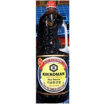 일본 기꼬만간장 1.8L 가정 식당 업소 식자재 식재료
