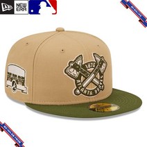 [미국정품] 853705 스냅백 캡모자 MLB [애틀랜타 브레이브스] 뉴에라 Cooperstown Collection Turner Field Final Season Pink Und