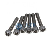 10pcs 1/4-20x3/8 1/2 5/8 2/1 인치 길이 304 스테인레스 스틸 Us Unc 거친 나사 알렌 헤드 캡 육각 소켓 볼트, [01] 1/4-20, [05] 2-1/4