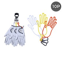 장갑 걸이 골프 장갑 건조대 대량 10P 단체선물 판촉물 장갑보관 걸이 장갑말리기 장갑홀더, ◐화이트★⊙