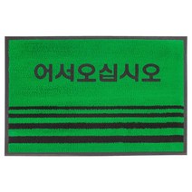 유니온카페트 상업용Mat 빌딩 내외부용 기능성매트 발매트, 카펫매트(그린)