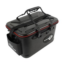 싸파 3색 크릴백 생새우통 하드 소품 장비 채비 다용도 낚시백 43L, 옐로우