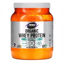 나우푸드 스포츠 유청 단백질 천연 무맛 454g (1lb)