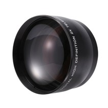 휴대폰망원렌즈 스마트폰렌즈 Canon 5d6d60d 350d 400d 450d 500d 1000d 550d 600d 렌즈용 호환, 검은색