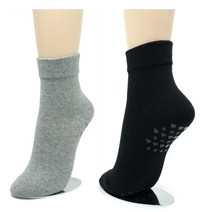 제이삭스 미끄럼방지양말 5켤레/여성남성 노인/무압박/당뇨양말
