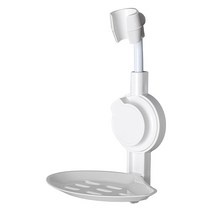 생활공식 흡착 각도조절 자바라 샤워기 거치대