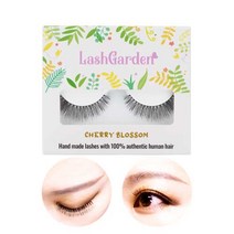 래쉬가든 에어 / 초경량 100%천연모 인조속눈썹 붙이는 자연스러운 속눈썹, 06체리블로섬(연핑크), 1개