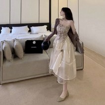 S1mpl3 심플 원피스 데일리 헵번 스타일 여성복