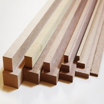미가데코 나무쫄대 몰딩 합판 diy 만들기재료 게시판 길이80cm, CN062))MDF 18x18(8개)