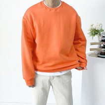 반즈 남녀공용 컬러가 예쁜 네온 루즈핏 기모 패딩 맨투맨6color 맨투맨