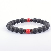 팔찌 차크라 labradorite lapis lazuli 돌 팔찌 homme 빈티지 선물 남자 친구, 4한국 소나무, 8mm 비즈, 17cm(6.69인치)