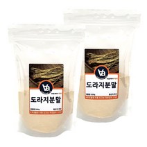 국산 도라지 가루 분말 300g, 2팩