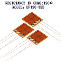 근접센서 1pcs BF1203EB 풀 브리지 스트레인 게이지 호일 고정밀 압력 센서