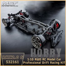 MST RMX2.0 532161 RWD 키트 1/10 RC 전기 원격 제어 모델 자동차 드리프트 레이싱 조립, 01 KIT