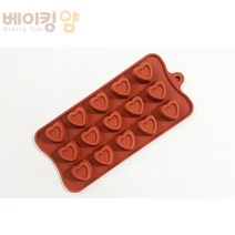 베이킹얌 실리콘팬 미니하트 15구