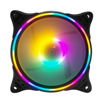 RGB LED 120MM 데스크탑 쿨러 PC VGA카드 쿨러 교체용