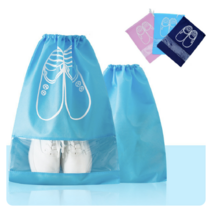 투명 부직포 실내화주머니 초등 아동 어린이집 신발 보조가방