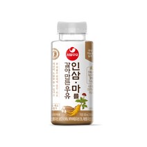 서울우유 인삼마를 갈아만든 우유 180ml x 5개