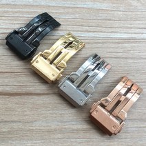 Hublot 위블로 시계 호환 스테인레스 클래식 빅뱅 18mm 20mm 22mm 24mm 버터플라이 푸쉬버튼 클래스프 버