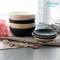 루전 [루전] 니트 면기 4인세트 (컬러혼합구성) 라면그릇, 기본상품, 단품