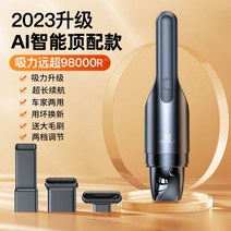 2023 새로운 무선 전기 머리 흡입 유물 애완 동물 제거 가정용 자동차 진공 청소기 고양이 및 개 122033, 【黑金色】大毛刷+续航1500天