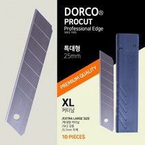 도루코 리필 커터칼심 특대 10P 279 커터칼날 커터날