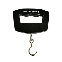 제이즈 전자저울 수하물 규모 50kg 디지털 핸드 헬드 낚시 후크/수하물 백라이트 LCD 디스플레이와 여행 무게, [01] Hook Type, 01 Hook Type
