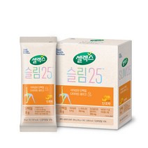 셀렉스 체중조절식 식이섬유 단백질 다이어트 쉐이크 슬림25 단호박 36g 10포
