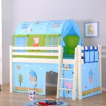 벙커침대텐트 2층침대난방텐트 남자아이방꾸미기 동굴침대 난방텐트, BO