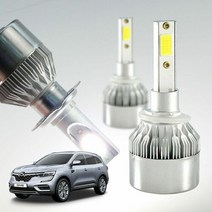 D24 QM6 파워 알루미늄 LED 안개등, H8 2개 1세트