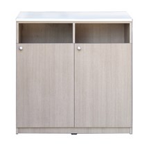 한미 H4-17목재분리수거함B 워시 상판UV, 1개, 2칸-800X330X800(100리터)