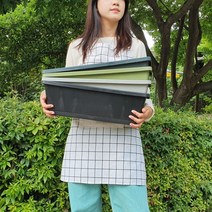 상추키우기 플라스틱 직사각형 텃밭 화분 대형