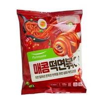 풀무원 매콤 떡면볶이 1인 190g 간편조리 아이간식, 1개