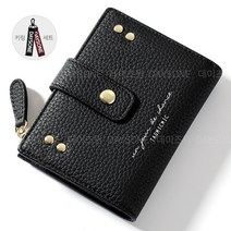 [사은품증정] 데이즈원 여성 학생 슬림 가죽 반지갑 카드지갑