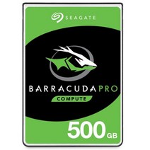 씨게이트 바라쿠다 프로 노트북 HDD SATA3 7200rpm 128M 500GB ST500LM034