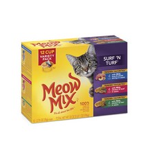 미유믹스 버라이어티팩 보라 고양이 주식캔, 78g, 12개입