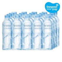 동에프앤비 동샘물 무라벨 500mL x20병 생수 라벨없는