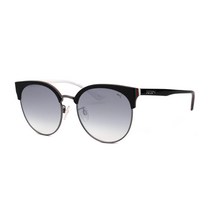 푸마 PU0159SK 001 캣아이 라운드 하금테 미러 아시안핏 선글라스