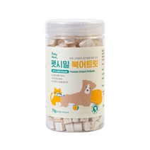 펫시밀 강아지 고양이 동결건조 간식 중용량 북어 연어 치킨 1개, 북어트릿 75g 1개