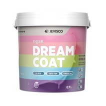 제비스코 드림코트 크리스탈 그레이 0.9L 벽지페인트, 본상품선택, 상세페이지 참조